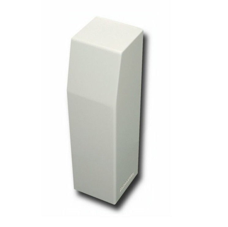 Tall Baseboard Cover Right Closed Endcap | Vent and Cover