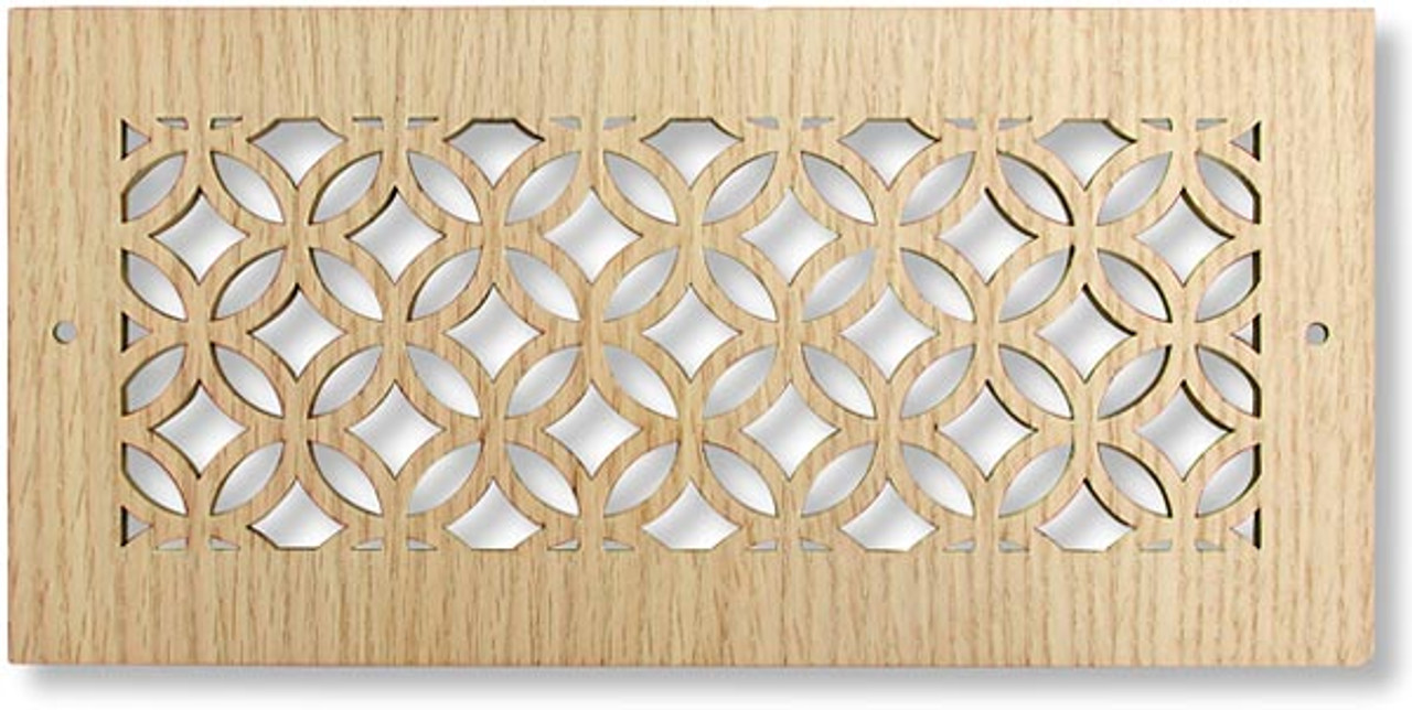 Magnetic Return Vent Cover Magnetic Ventilation Wood Panels Decorative Air  Grille Wooden Cut-out Air Return Grilles With a Frame 