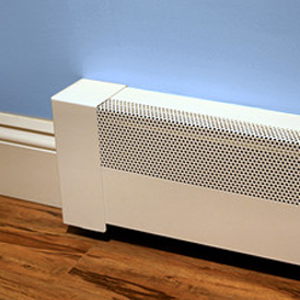Basic Baseboard Cover 4 ft length Vent and Cover
