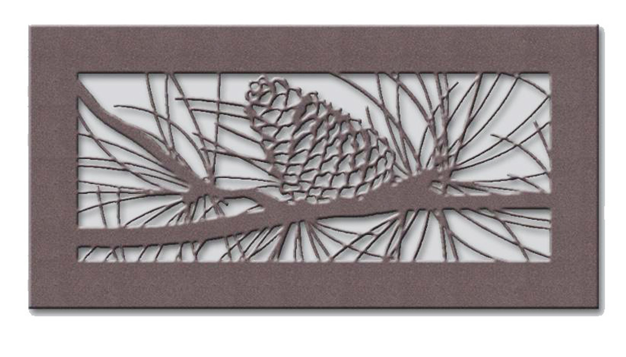 Pinecone Metal Vent Cover Vent And Cover