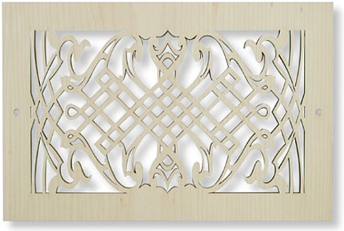 Custom wood vent cover