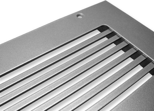 Custom Pro-Linear Return Vent Cover (White) - 23.5" x 3.5" opening size (25.5"L x 5.5"W overall) With mounting holes
