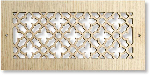 Wood Excellence Vent Cover Return (Paint Grade Maple finish) -9.5" X 5.5" opening size (11.5" X 7.5" overall) With mounting holes