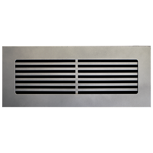 Pro-Linear Vent Cover Return (Oil Rubbed Bronze) 12" x 2" opening size (13.5" x 3.5" overall),  with mounting holes