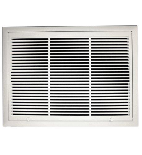Pro-Linear Return Filter Frame (White) 14.5" x 20.5" opening size (17" x 23" overall),  with mounting holes (top and bottom only)