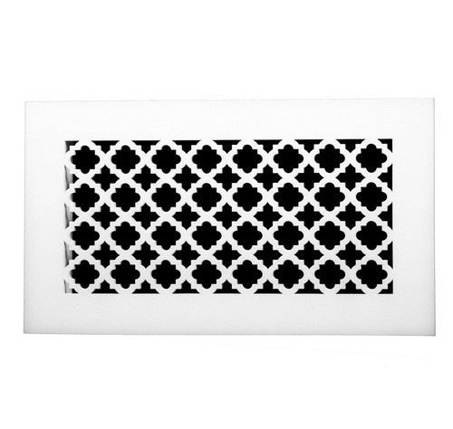 New Classic Vent Cover Return (Antique Bronze) - 23.75" x 3.75" opening size (25.25" x 5.25" overall),  no mounting holes