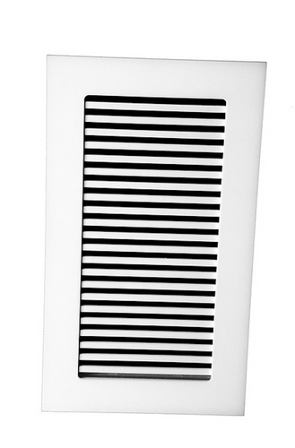 Pro-Linear Vent Cover Return (White) - 5" x 23.25" opening size (7" x 25.25" overall size) with mounting holes, flat no frame Pro-Linear Vent Cover Return (White) - 5" x 23.25" opening size (7" x 25.25" overall size) with mounting holes, flat no frame