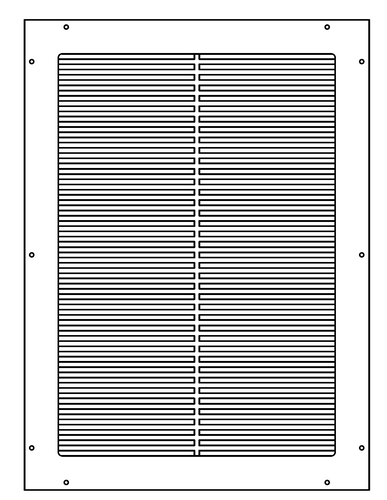 Pro-Linear White Access Panel - 14" x 16" opening size (16.5" x 18.5" overall) With mounting holes