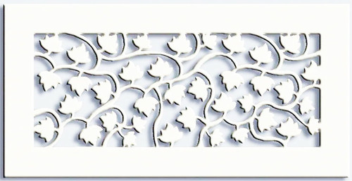 Vine Return Air Filter Frame (White) - 17.75" x 17.75" opening size (20" x 18.75"overall) With mounting holes