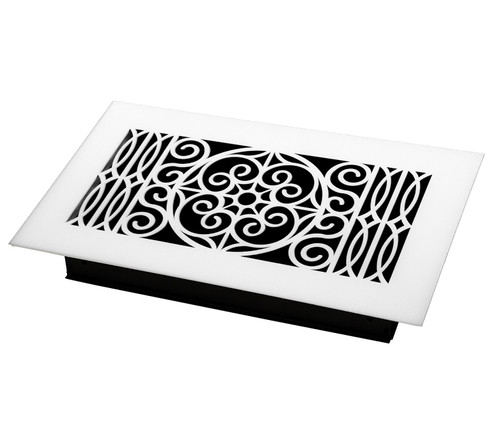 Classic Vent Cover Return (Black) - 13.5" x 13" opening size (15.5" x 15" overall size) No mounting holes