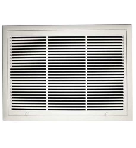 Pro-Linear Return Filter Frame (White) 21.5" x 7.5" opening size (24" x 9.75" overall),  with mounting holes