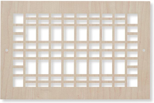 Wood Understated Return (Maple) 31.375" x 11.5" overall size, with mounting holes