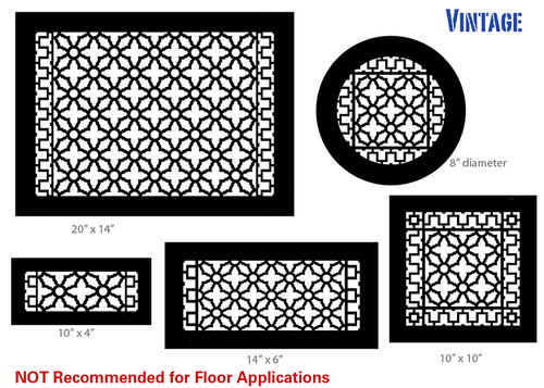 Custom Vent Cover Return - 30.5" x 11" opening size (32.5" x 13" overall) with mounting holes Custom Vent Cover Return - 30.5" x 11" opening size (32.5" x 13" overall) with mounting holes