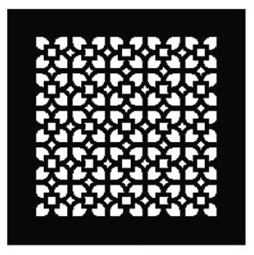 Royal Palm Return (white)- 14.5" x 12.5" opening size, no mounting holes