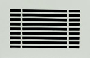 12 x 2 1/4 Linear Resin Vent Cover