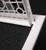 Tuscan Vent Cover Return (White) - 24" x 24" opening size (27" x 27" overall),  With mounting holes, with filter frame