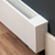 5-Foot Atlas Aluminum Baseboard Cover offers a Modern, Rust-Proof Panel for Mid-Sized Rooms.
