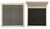 Custom Corinthian Vent Cover Return Air Filter Frame (Bronze) - 30" x 24.5" opening size (32.5" x 26.25" overall)  no mounting holes, With filter frame