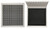 Pro-Vertical Vent Cover Return Filter Frame (Brushed Stainless) - 13.75" x 27.75" duct opening (16.25" x 30.25" overall size), with mounting holes