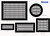 Mission Vent Cover Return Filter Frame (Black) 48" X 18" opening size (50.5" X 20.5" overall) no mounting holes