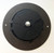 Square Round Vent Cover Supply (black) 5" duct opening size (8" overall) no mounting holes