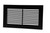 Pro-Linear Vent Cover Return (Black) 30" x 2" opening size (31.5" x 3.5" overall) with mounting holes