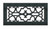 Renaissance Return Vent Cover (Black) - 39.875" x 6.375" opening size (41" x 7.5" overall) No mounting holes, 5.25" frame
