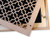 Wood Twisted Vent Cover Return Filter Frame (Maple) 30" X 16" opening size (32.5" X 18.5" overall) With mounting holes