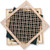 Wood Twisted Vent Cover Return Filter Frame (Maple) 30" X 16" opening size (32.5" X 18.5" overall) With mounting holes