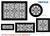 Corinthian Vent Cover Return (White) - 72" diameter duct opening size (74.5" overall),  No mounting holes