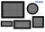 Victorian Vent Cover Return (Black) - 30" x 10" duct size (32x12 overall size), no mounting holes