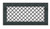 Victorian Vent Cover Supply (Rust) - 18" x 7" opening size (20" x 9" overall) with mounting holes