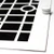 Pro-Linear Vent Cover (brushed stainless) 20" x 60" duct size (22.5" x 62.25" overall size),  with mounting holes
