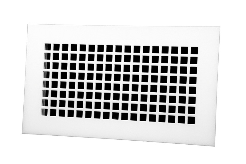 Square Vent Cover Return (Weathered Brown) - 35.5" x 23.5" duct opening (38" x 26" overall size), No mounting holes