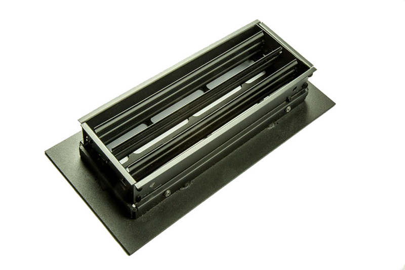 Pro-Vertical Vent Cover Supply (White) - 10" x 12" opening size (12" x 14" overall size), no mounting holes