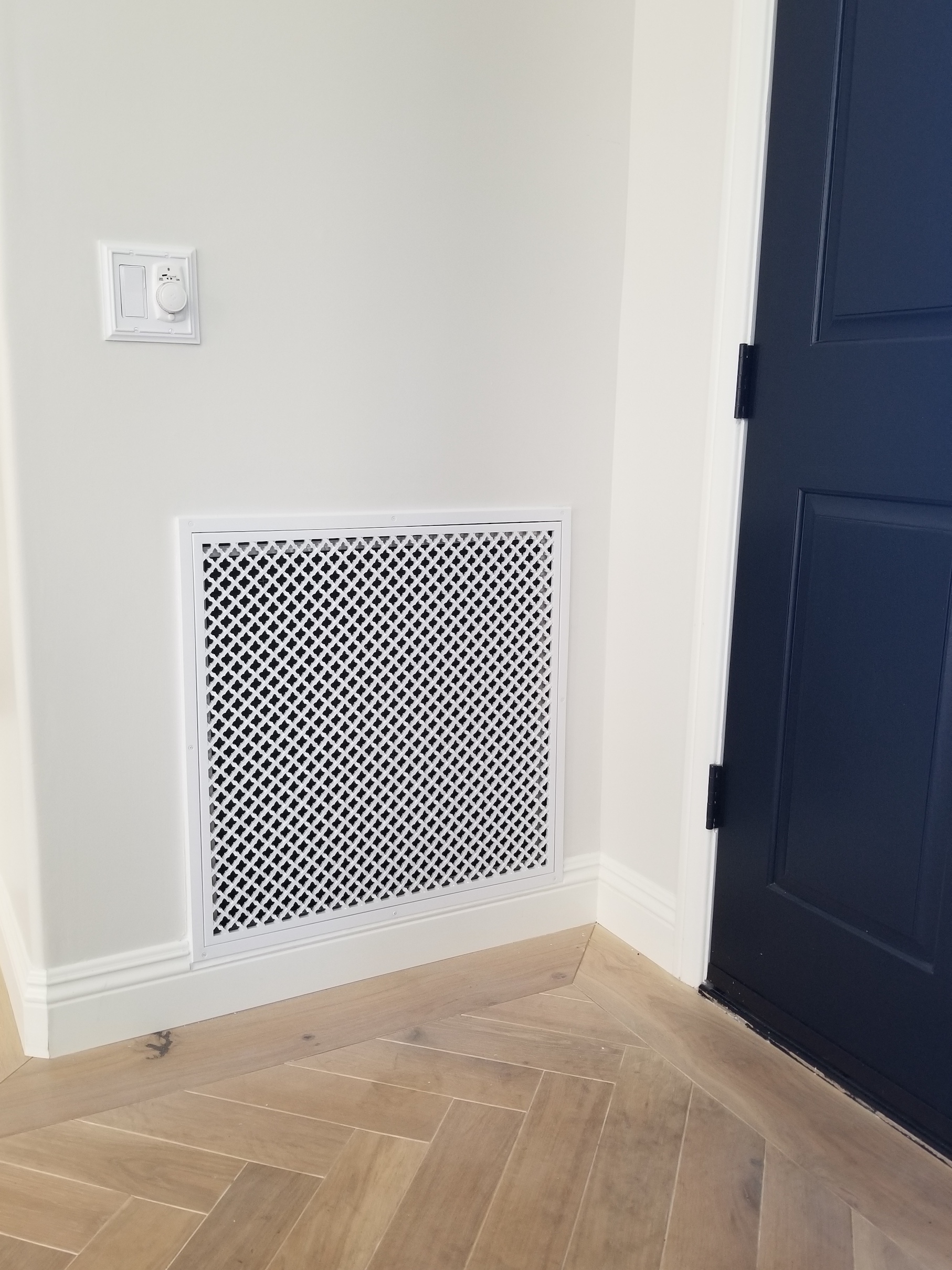 Basic Baseboard Heater Cover Panel - Vent Covers Unlimited