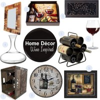 Decorating with Wine: Wine Decor, Decorations And Furnishing Inspired By Wine