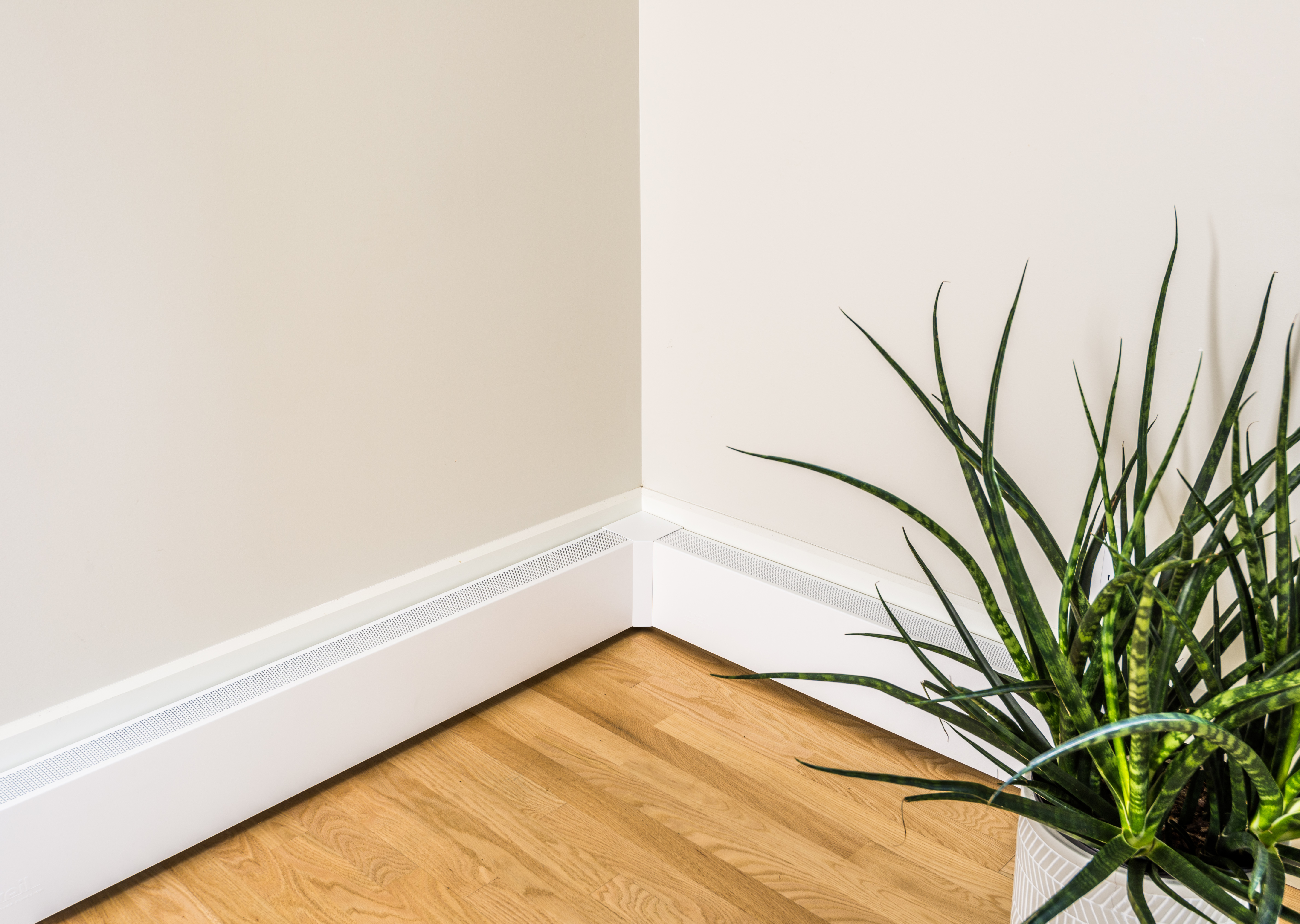 Atlas white baseboard cover installation corner angle