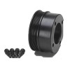 Auto Specialties Underdrive Crank Pulley Black. Fits 86-93 Mustang 5.0L Auto Specialties Underdrive Crank Pulley Black. Fits 86-93 Mustang 5.0L
