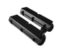 AF-6582-B2 Fabricated "Short" Valve Covers for 86-95 Mustang  (Satin Anodized Black)