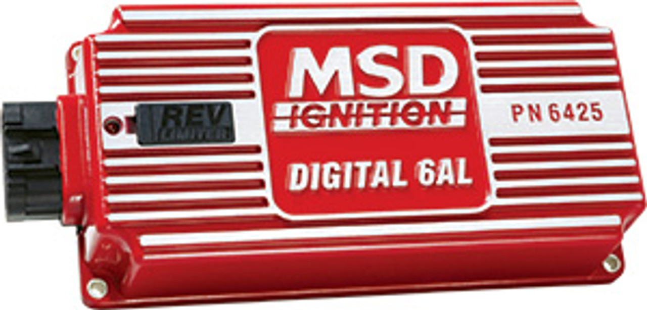 MSD DIGITAL 6AL PN 6425 点火コントローラー　中古品 MSD MSD Digital 6AL Ignition Control - Red 6425 85132064250