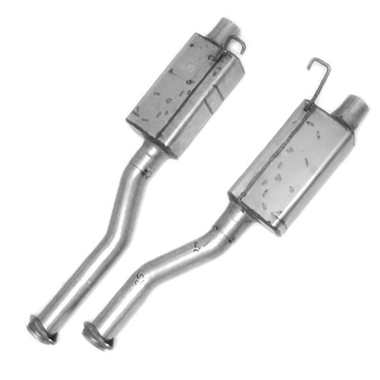 MT6186934K SpinTech Cat-Back Exhaust System 86-93 5.0L - Anderson