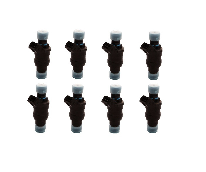 High Impedance EV1 42lb Fuel Injectors Set of 8 Anderson Ford Motorsport