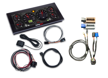 553-111 Holley EFI 12.3" Pro Dash w/ MF Kustoms Plug N Play Adapter 87-93 Mustang