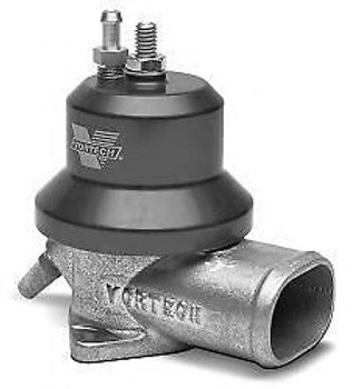 8D204-064 Vortech MaxFlow Race Bypass Valve, Black / Satin