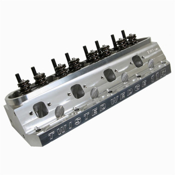 52516601-C01 Trick Flow Twisted Wedge 11r, 190cc CNC Cylinder Heads, 66cc Chamber, Pair