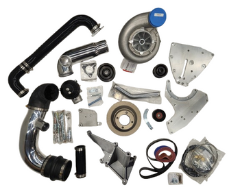 Anderson-Vortech Stage I YSi-Trim Supercharger Kit Passenger Side Mount. Fits 86-93 351w Swap Mustang