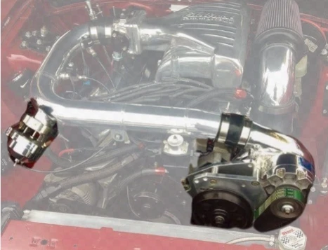 Anderson-Vortech V7 Race YSi-Trim Supercharger Kit Driver Side Mount. Fits 86-93 5.0L&5.8L Mustang