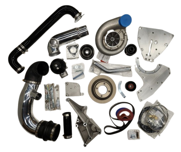 Anderson-Vortech Stage I Ti-Trim Supercharger Kit Passenger Side Mount. Fits 86-93 5.0L Mustang