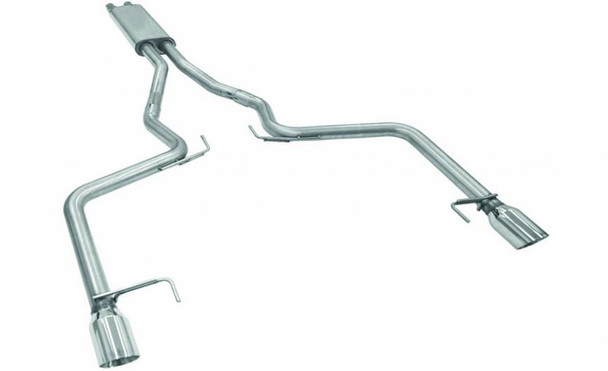 bassani cat-back exhaust for 2015 - 2017 mustang gt